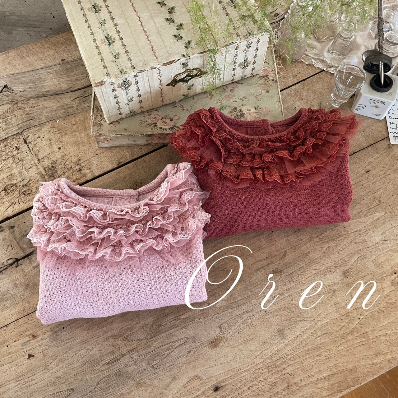 韓國童裝 25秋 | OR25337 Petite Rev T-shirt