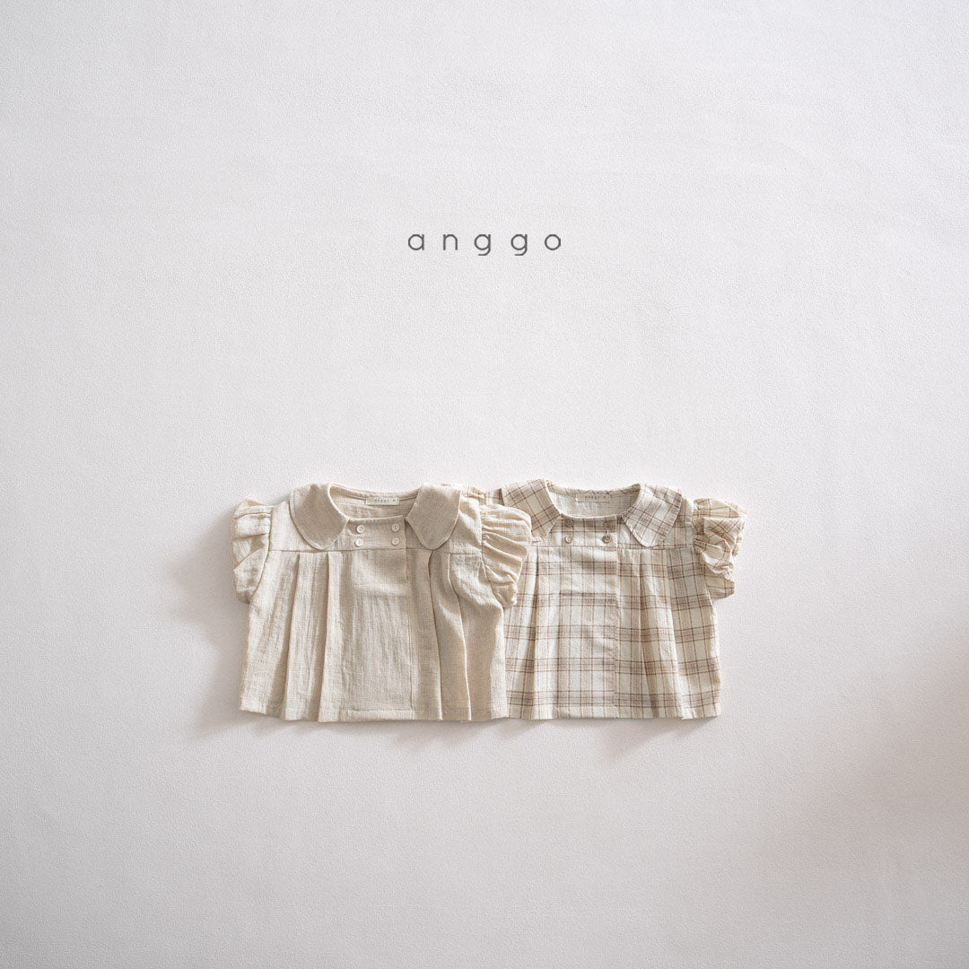 現貨▷ 韓國童裝 AG253 Pumpkin Blouse (90)