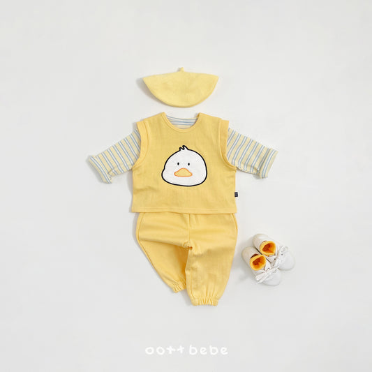 韓國童裝 26SS | OT41 Lucky Friends Kids Vest (75-120cm)