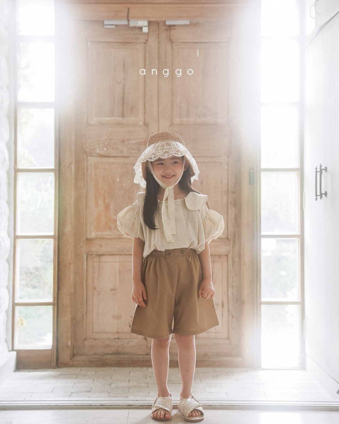 現貨▷ 韓國童裝 AG253 Mushroom Pants (80/100)