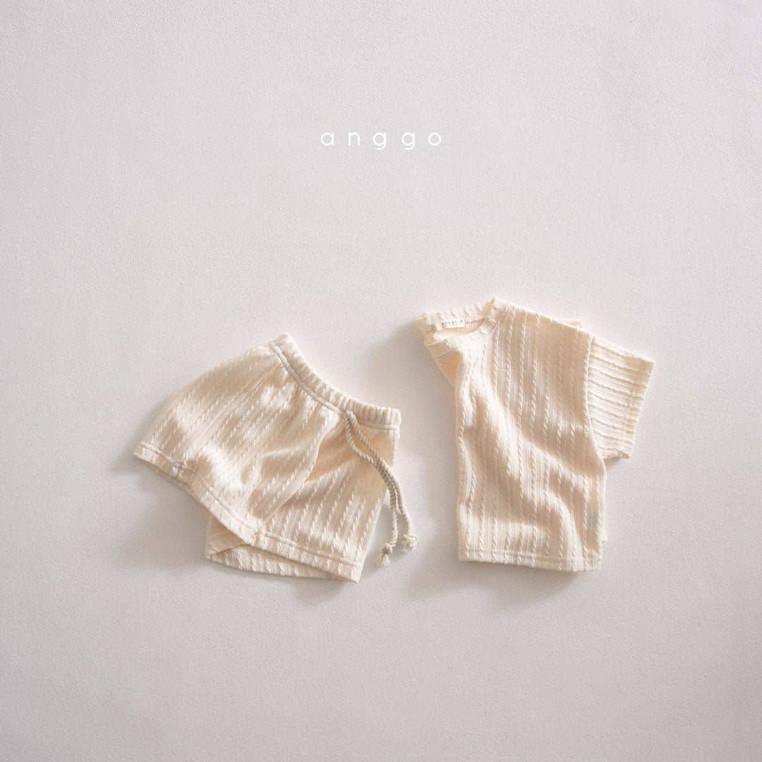 現貨▷ 韓國童裝 AG253 麻花短褲 (100)