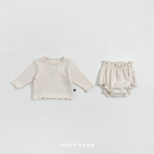 韓國童裝 26SS | OT33 Cozy Blommers Baby Set (55-75cm)