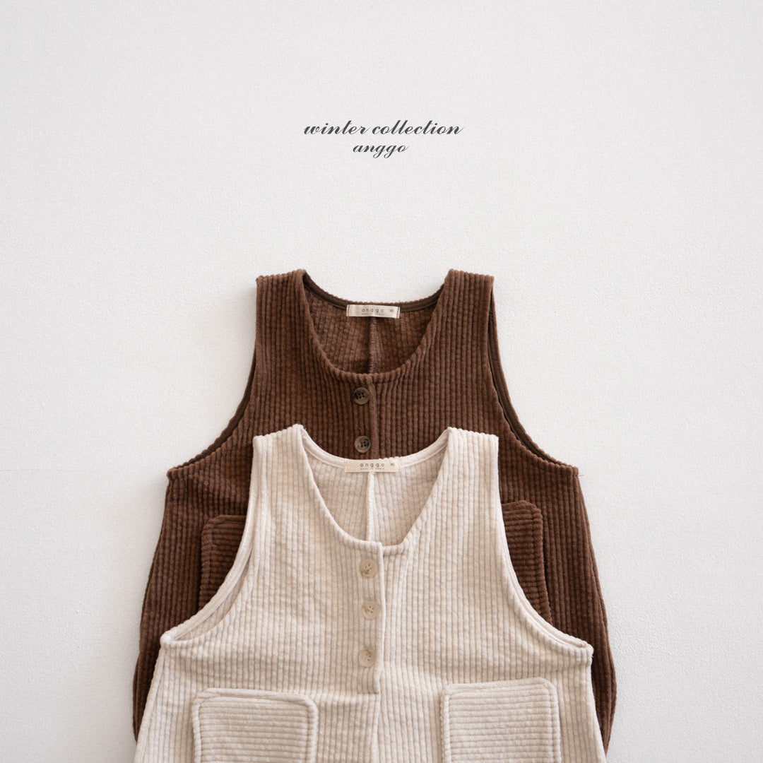 \限時預購/ 韓國童裝 AG25227 Pocky Overall