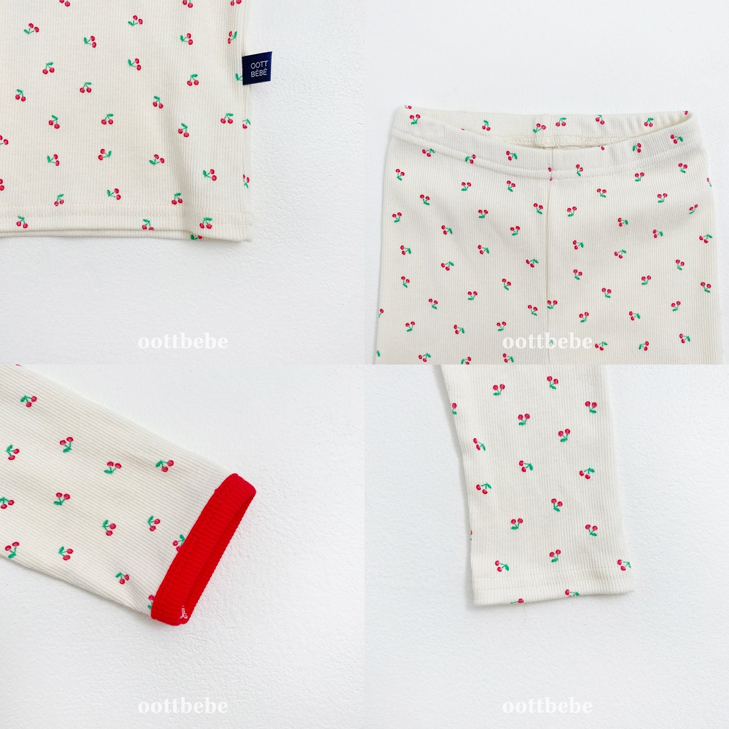 韓國童裝 | OT25341 Blossom Top and Bottom Set