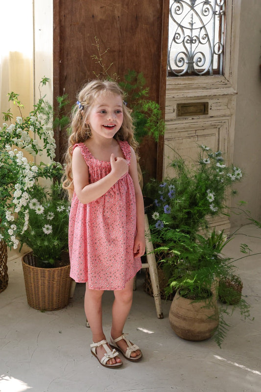 韓國童裝 26夏| FU20 Gemma Dress 潔瑪洋裝 (90-140cm)