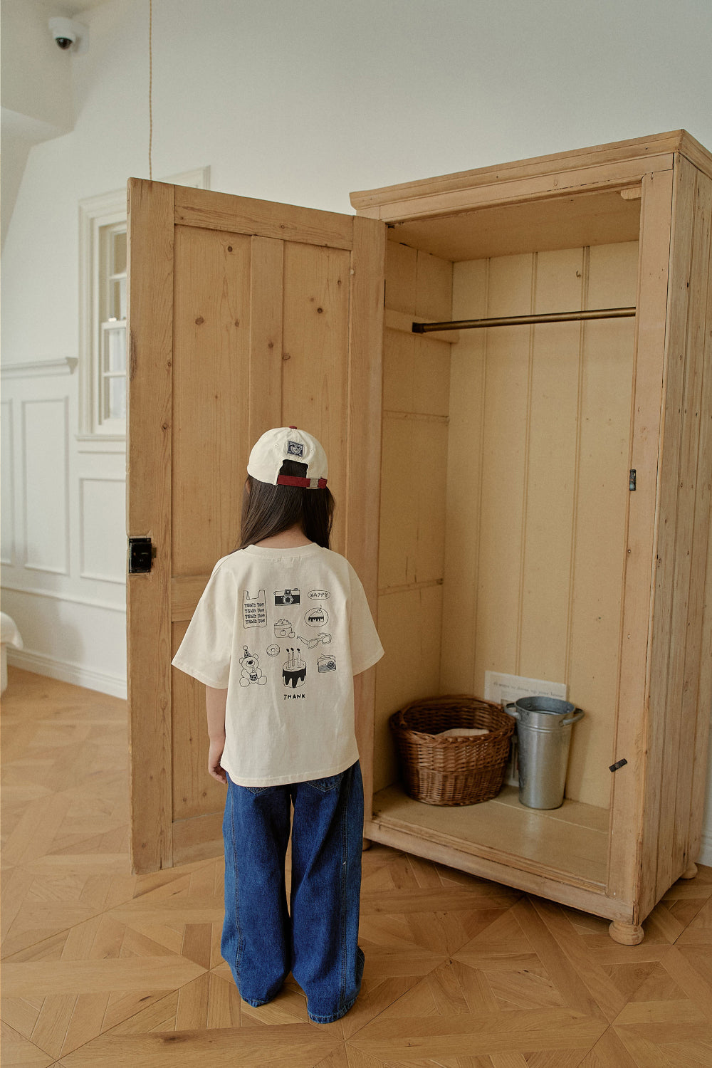 韓國童裝 25秋 | MN25301 Short Sleeve Tee