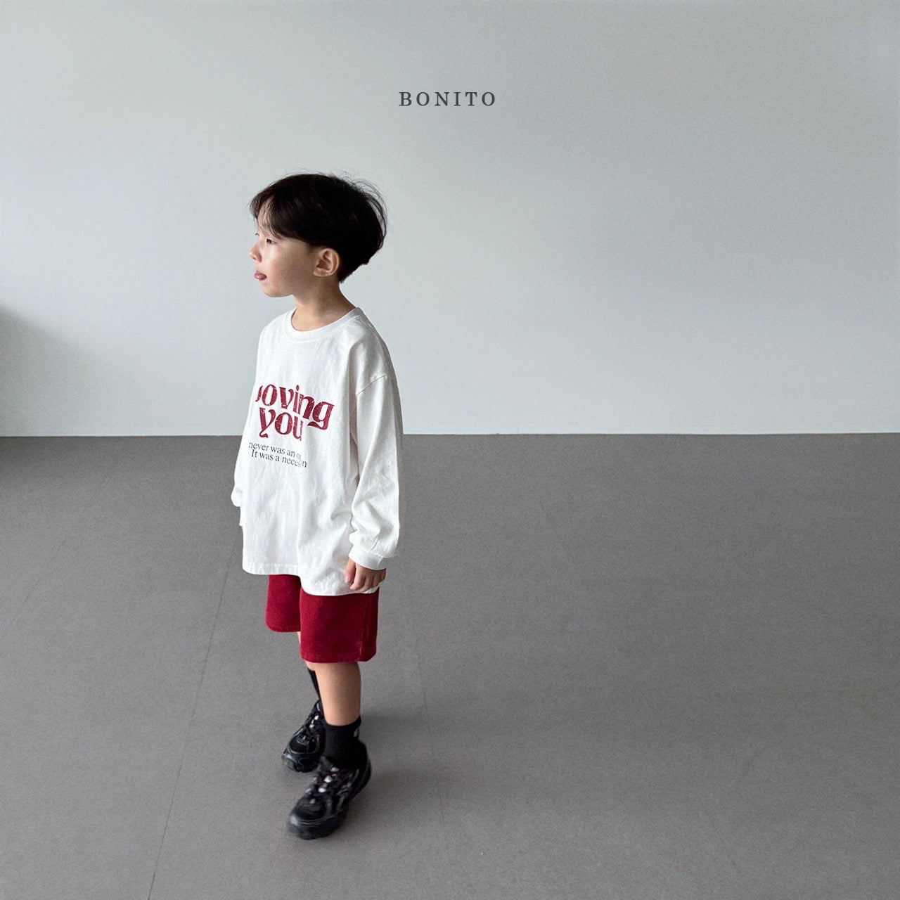 韓國童裝 25秋| BT25334 Corduroy shorts 燈芯絨五分褲 (70-140CM)