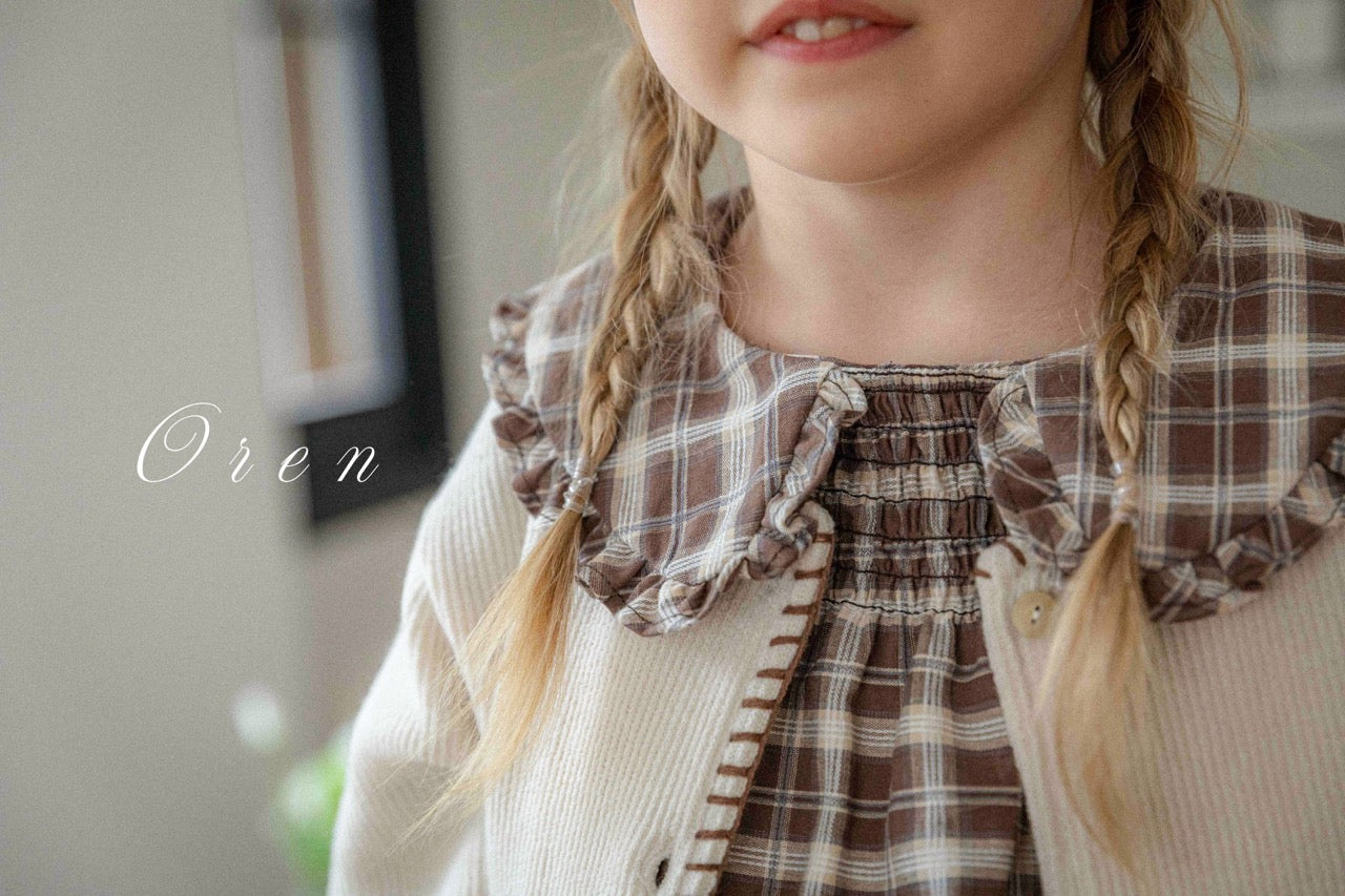 韓國童裝 25秋 | OR25342 Leah Melo Cardigan