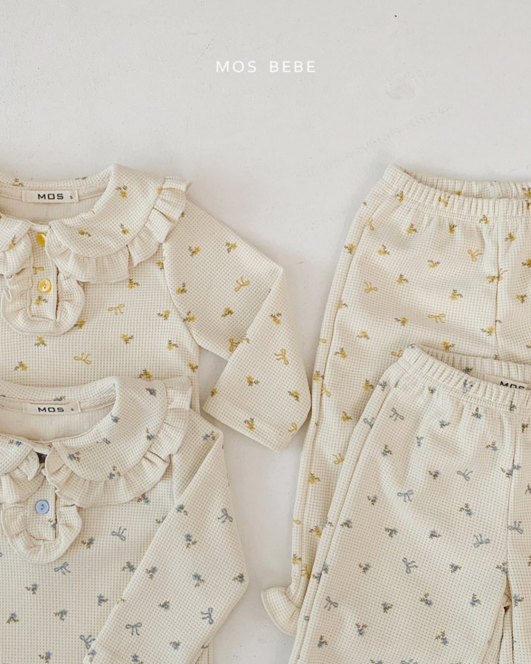 現貨▷ 韓國童裝 25春 | MS25103 FRILL SET (80-100)