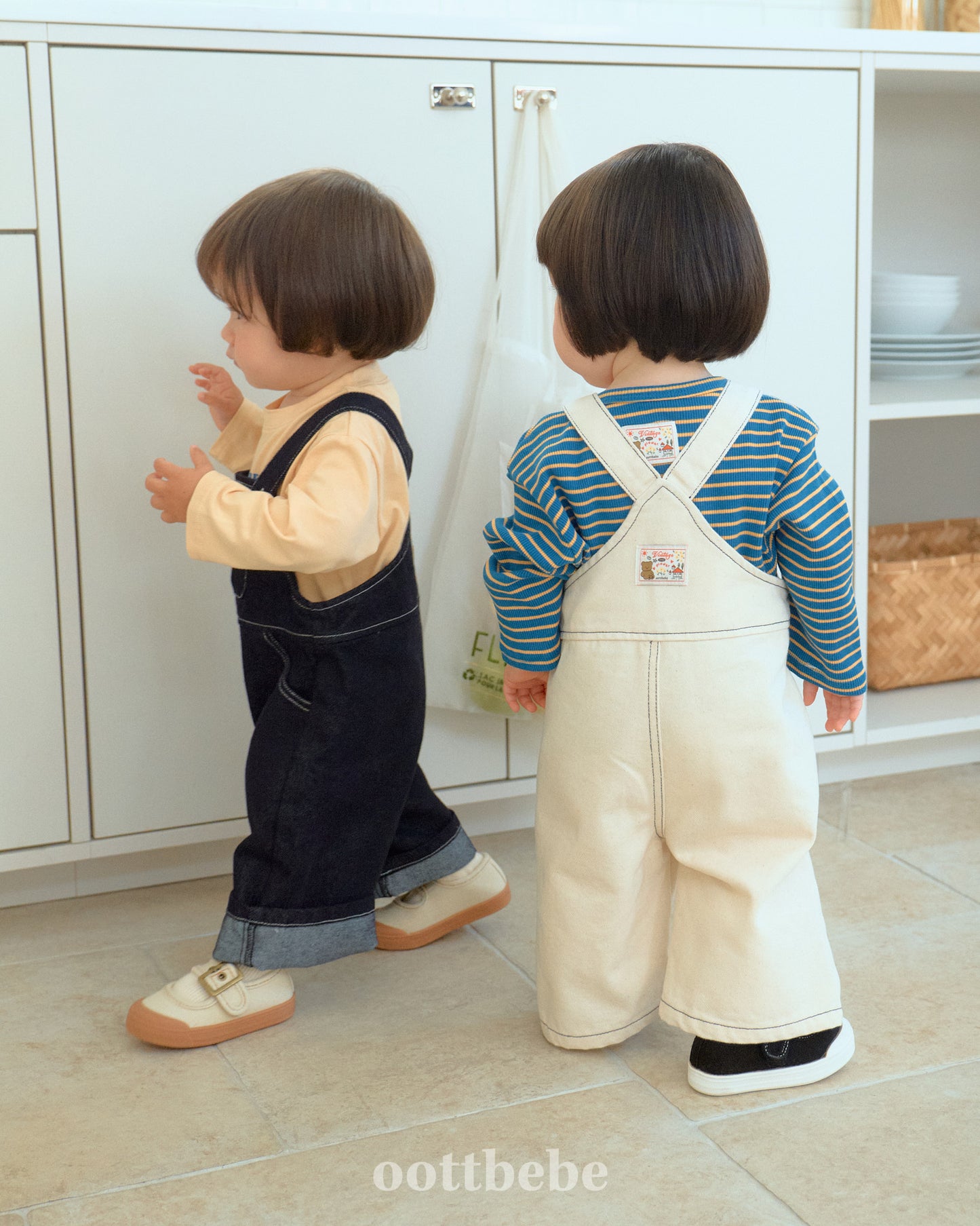 韓國童裝 | OT25327 Denim Overall