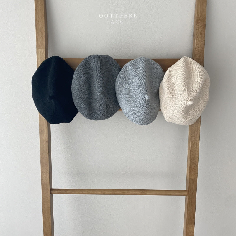 韓國童裝 | OT25371 Knit Beret