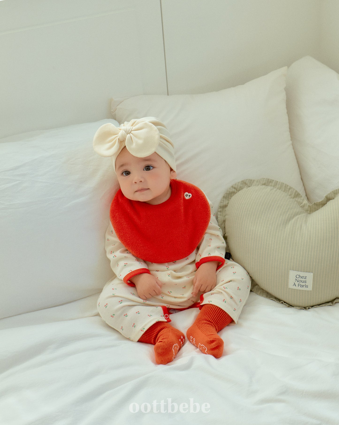 韓國童裝 | OT25336 Blossom Baby Suit