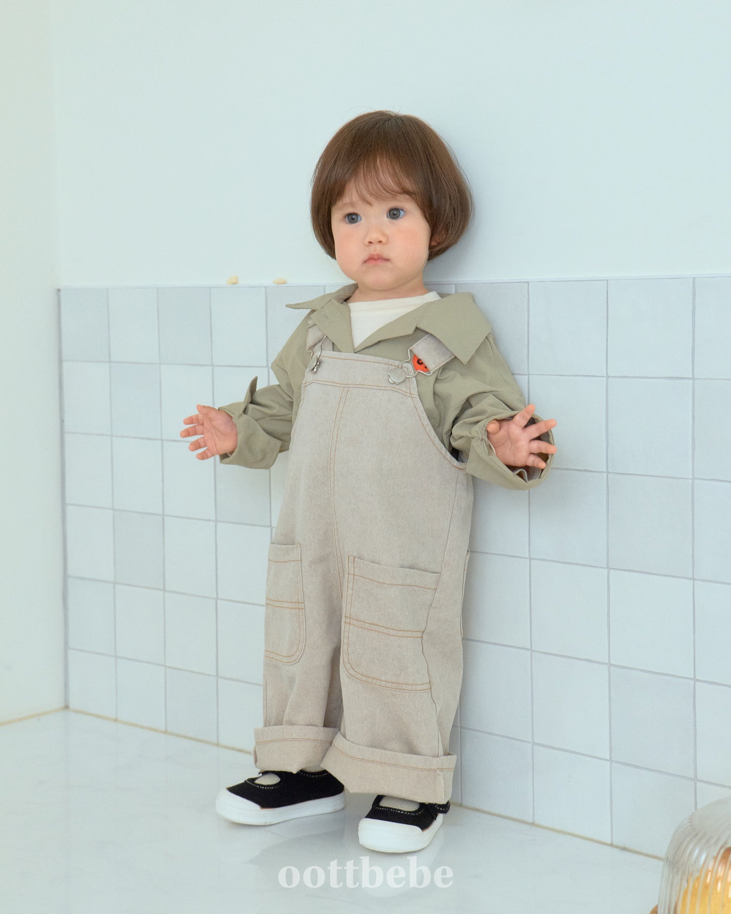 韓國童裝 | OT25329 Kids Pastel Overall
