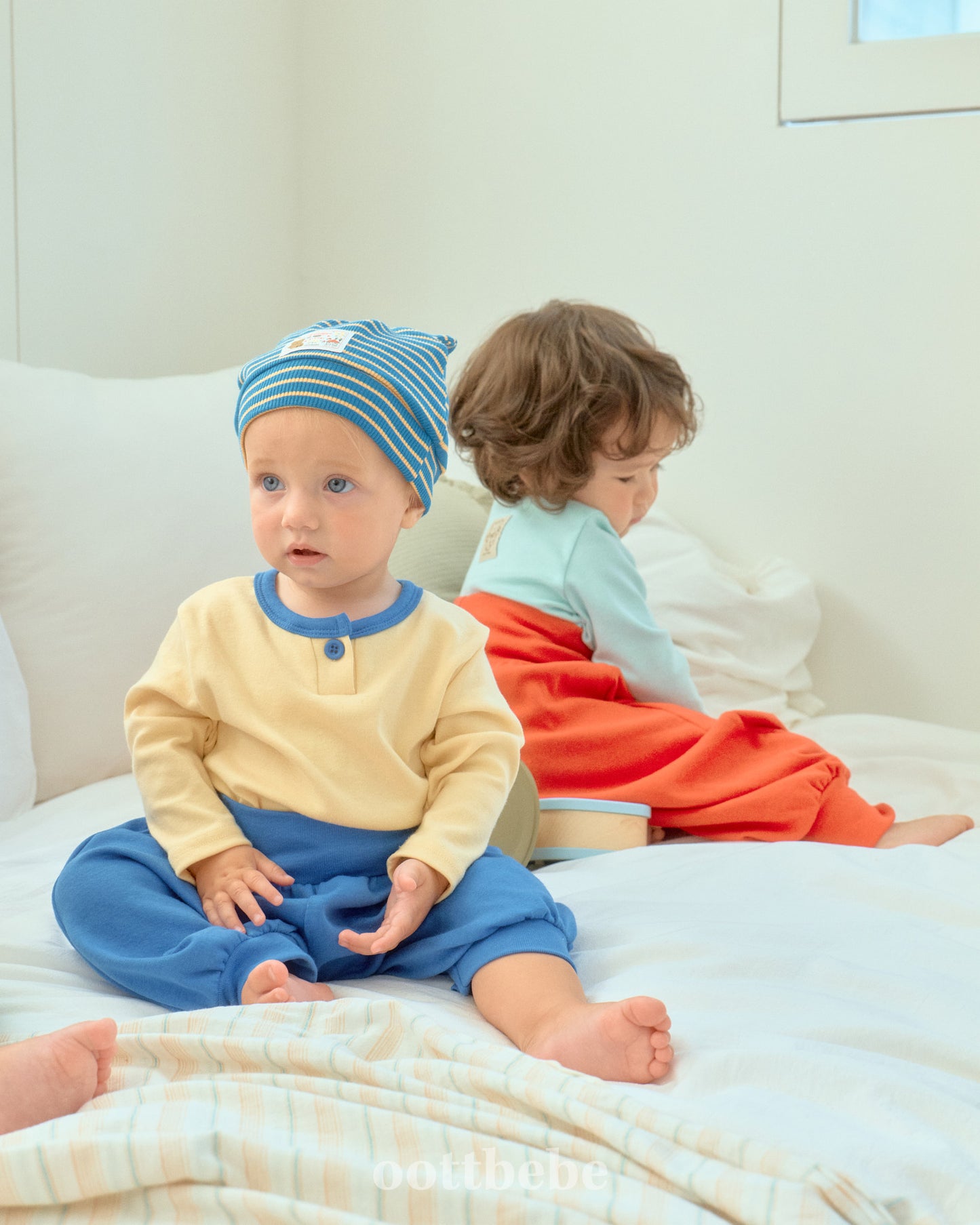 韓國童裝 | OT25337 Baby Top and Bottom Set
