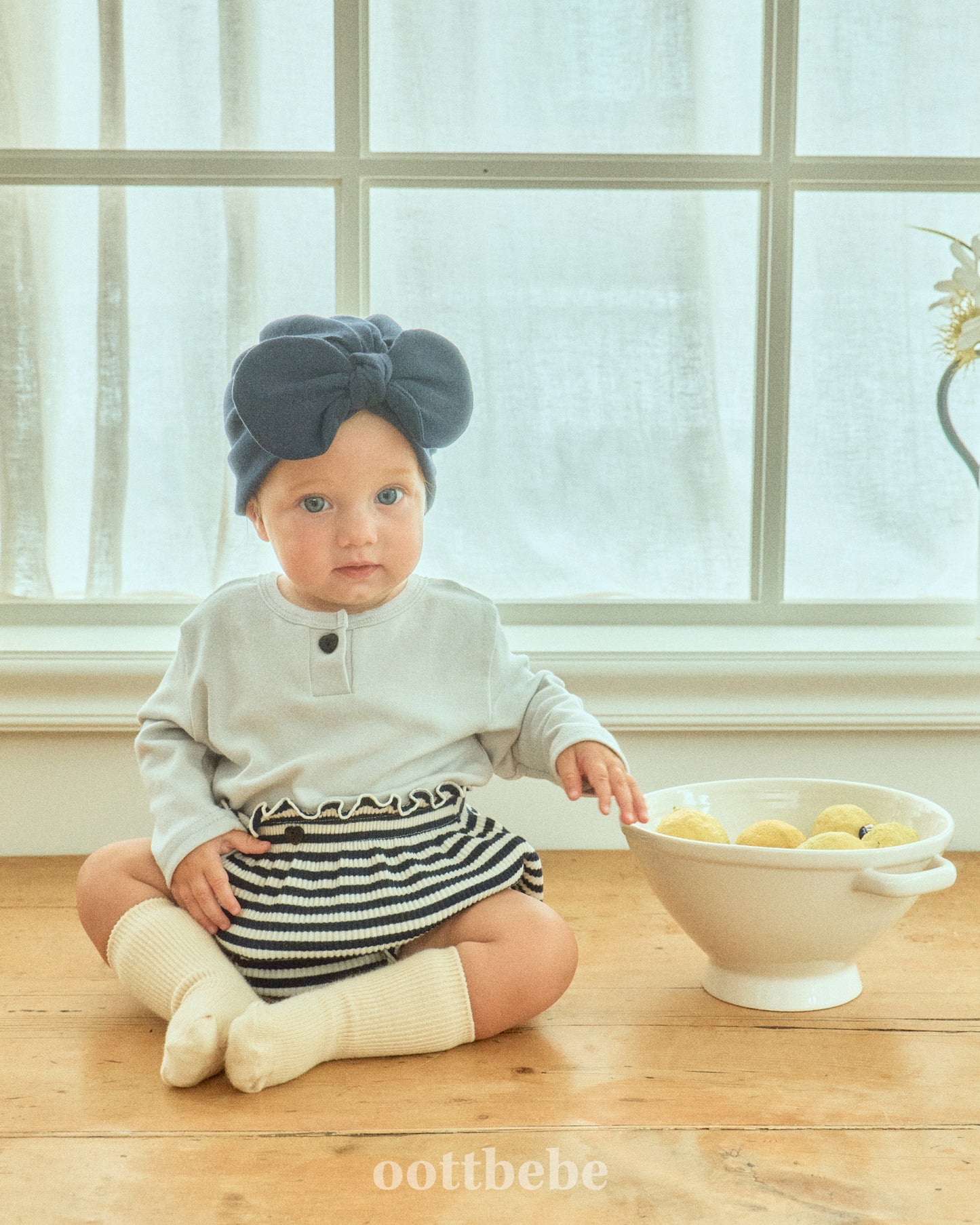 韓國童裝 | OT25355 Baby Top and Bottom Set