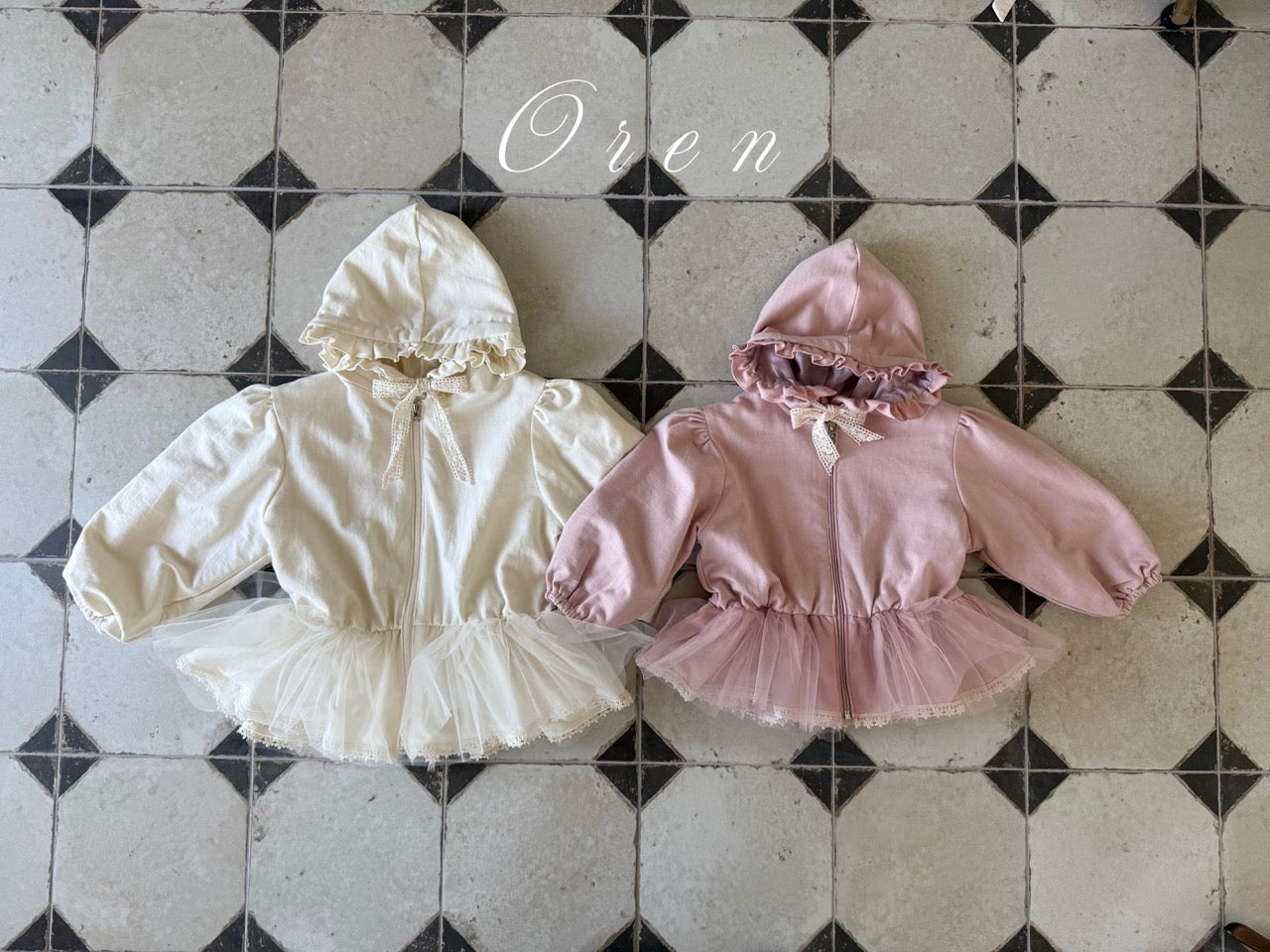 韓國童裝 25秋 | OR25331 Olivia Hooded Jumper