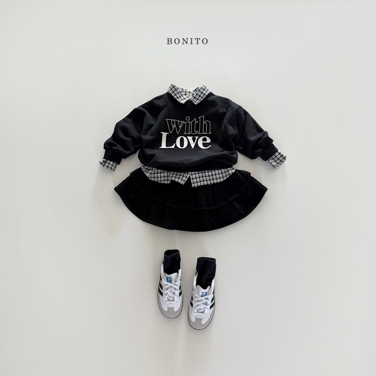 韓國童裝 25秋| BT25326 CHECKERED SHIRT (70-140CM)