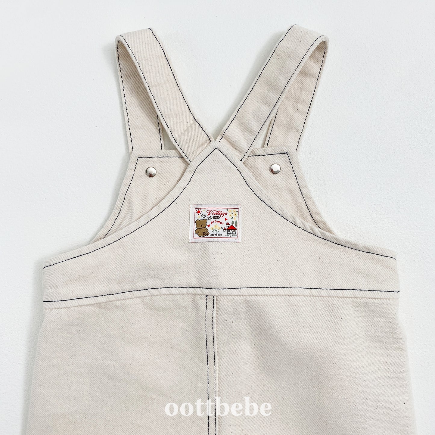 韓國童裝 | OT25327 Denim Overall