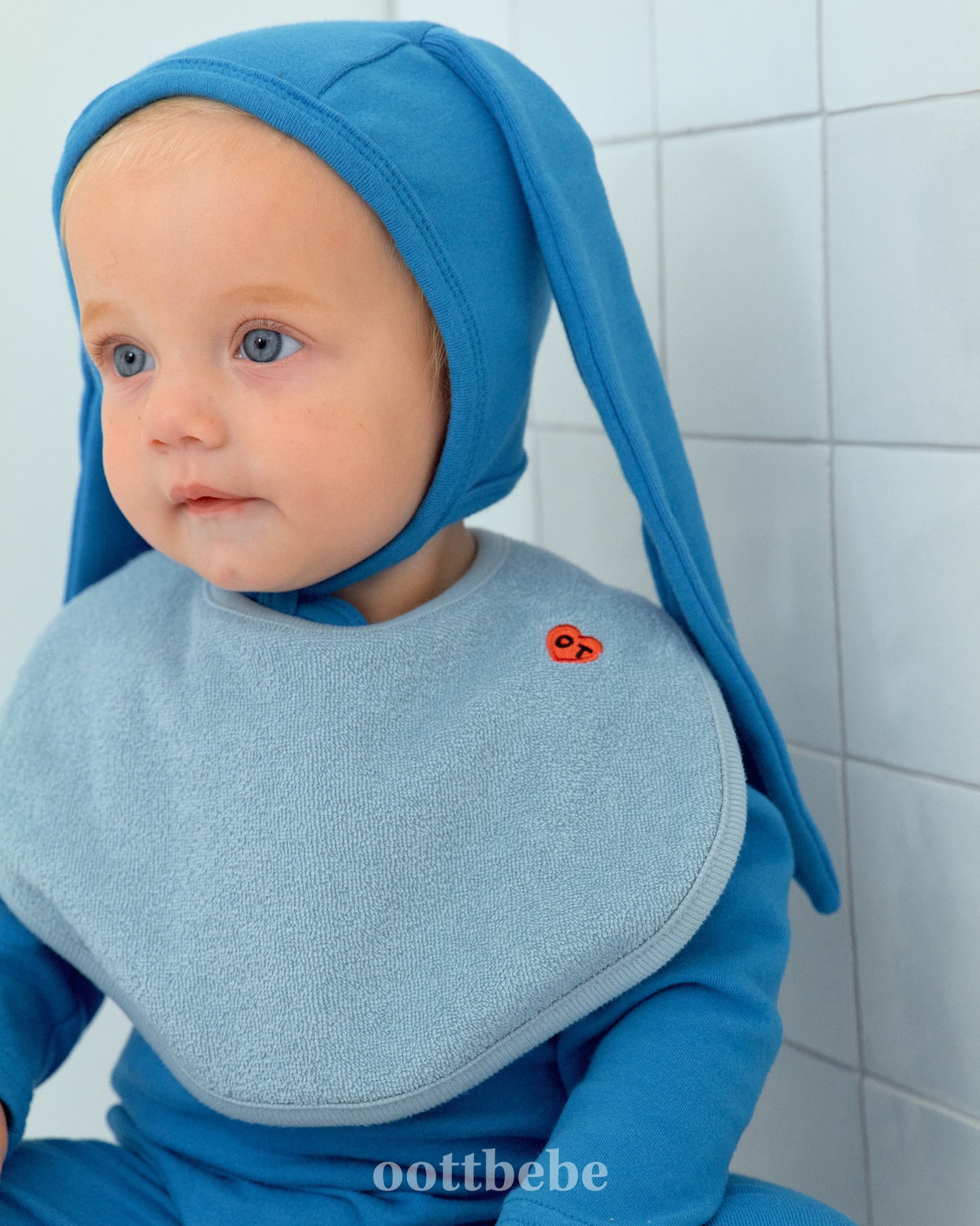 韓國童裝 | OT25314 Rainbow Baby Bib