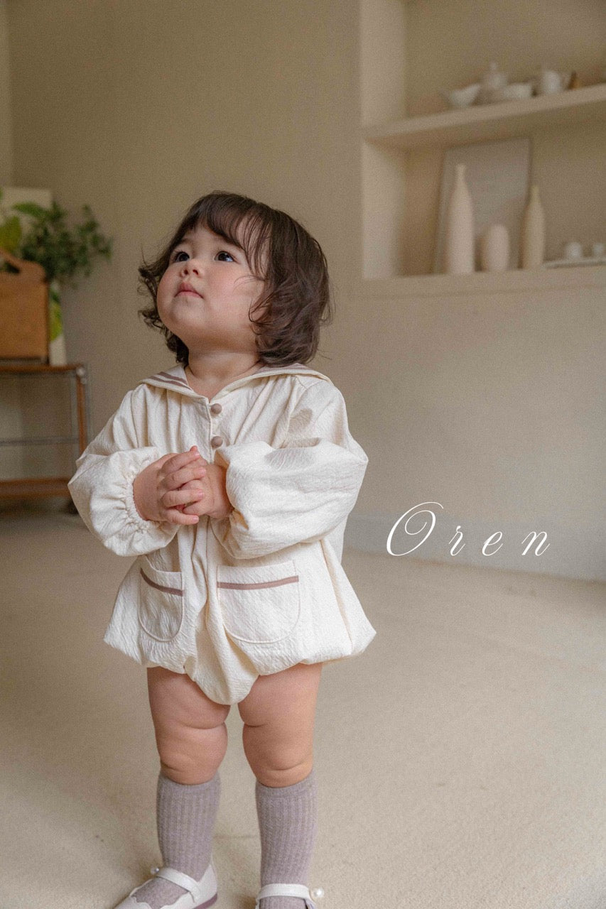 韓國童裝 25秋 | OR25312 Lucien Marine Collection - Baby Suit