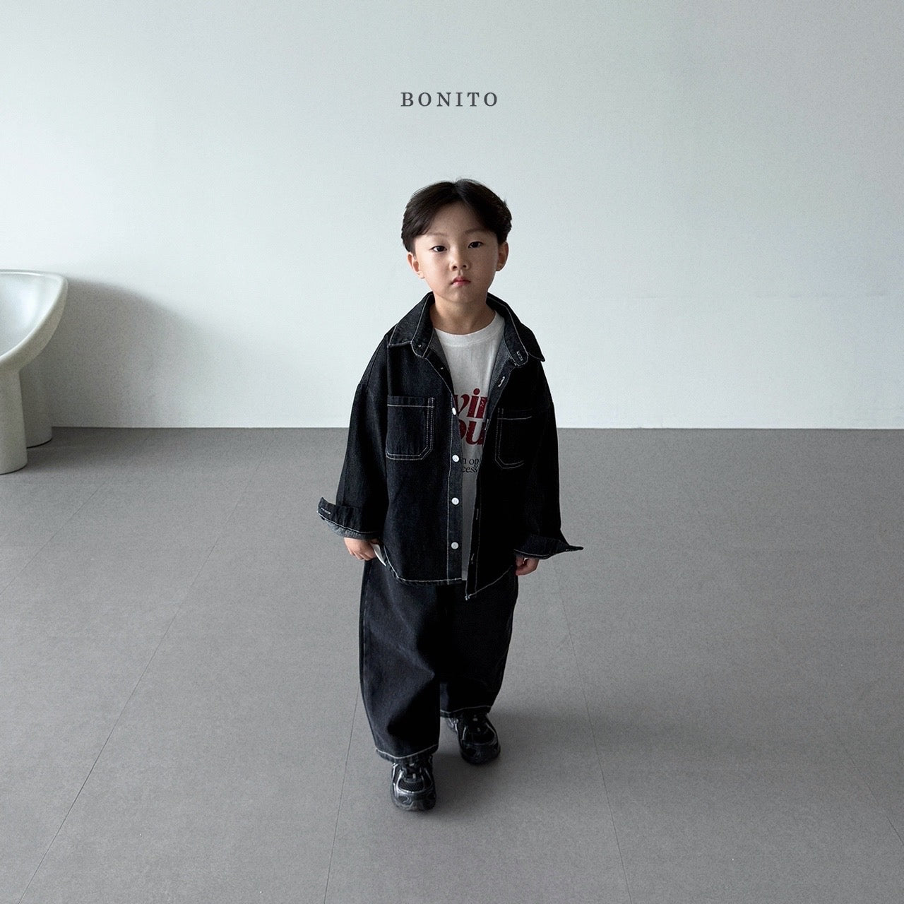 韓國童裝 25秋| BT25319 LOVING YOU TEE (70-140CM)