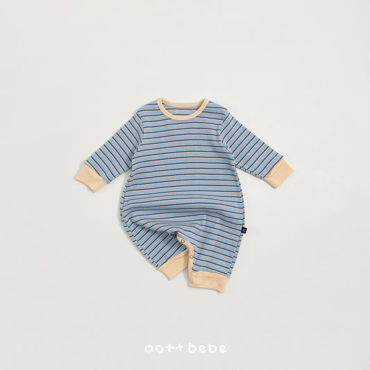韓國童裝 26SS | OT05 Apollo Stripe Baby Suit (55-75cm)
