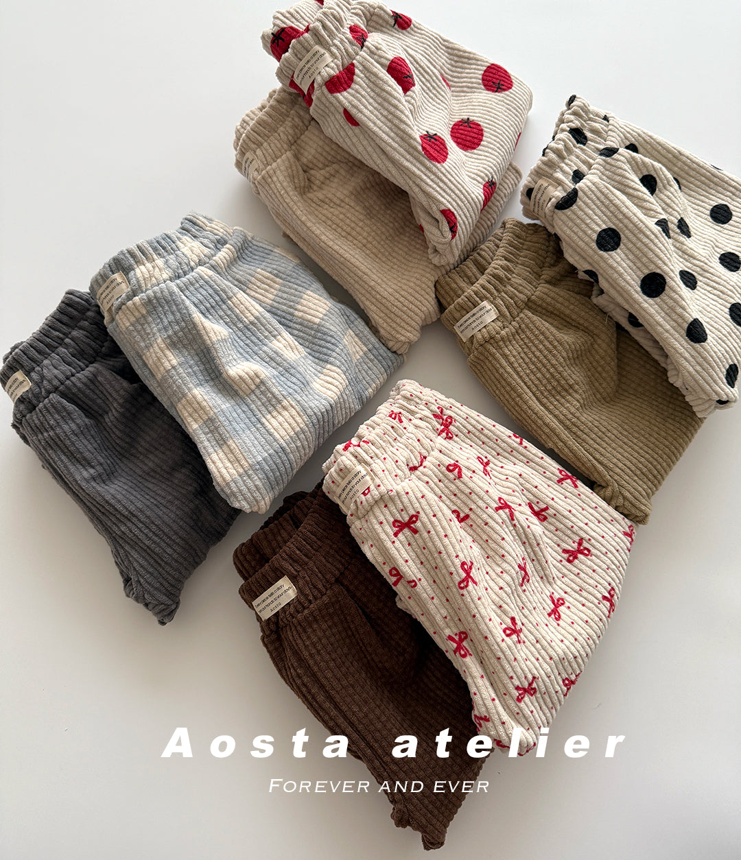 韓國童裝 25秋冬 | AO25427 Louis Pants