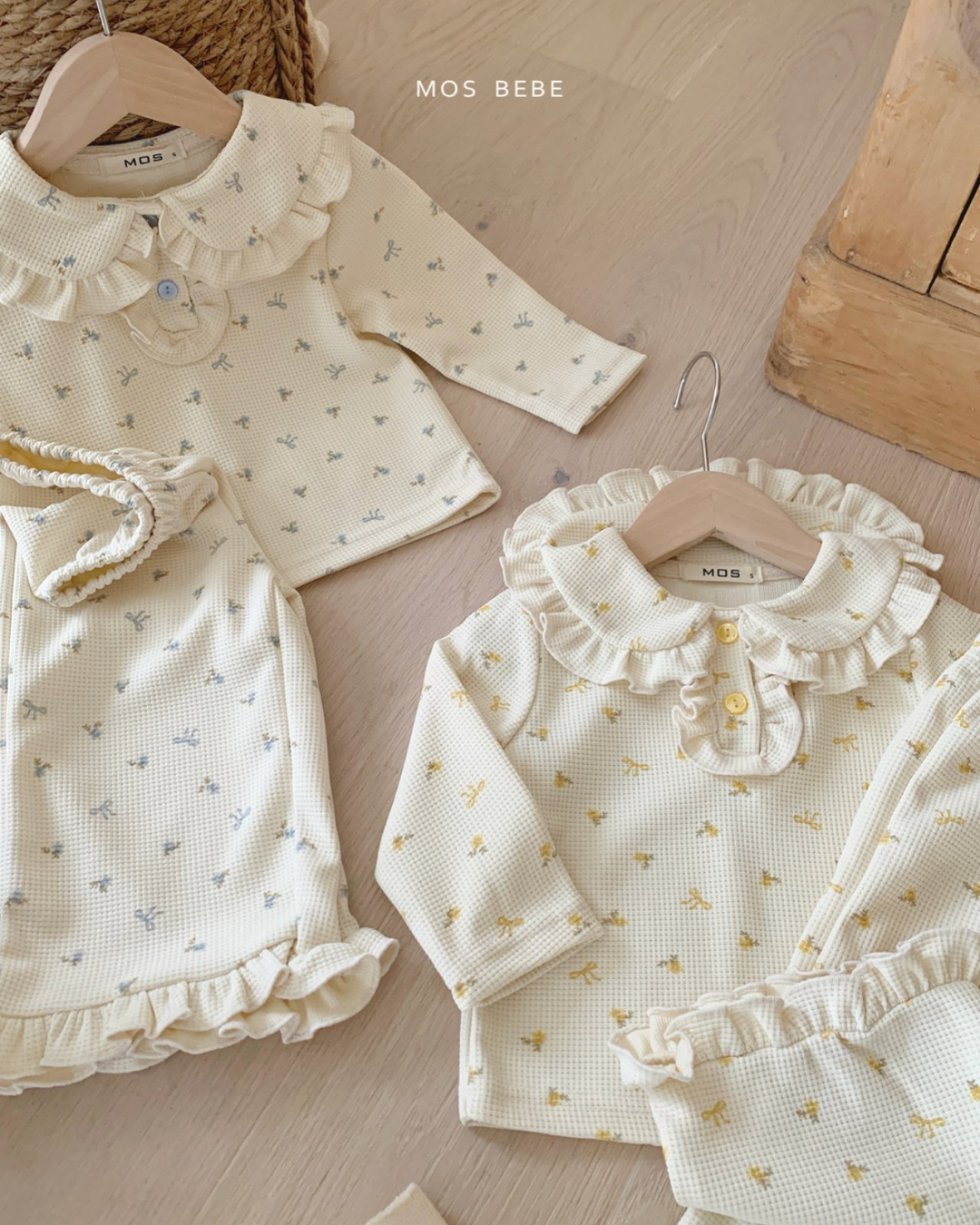 現貨▷ 韓國童裝 25春 | MS25103 FRILL SET (80-100)