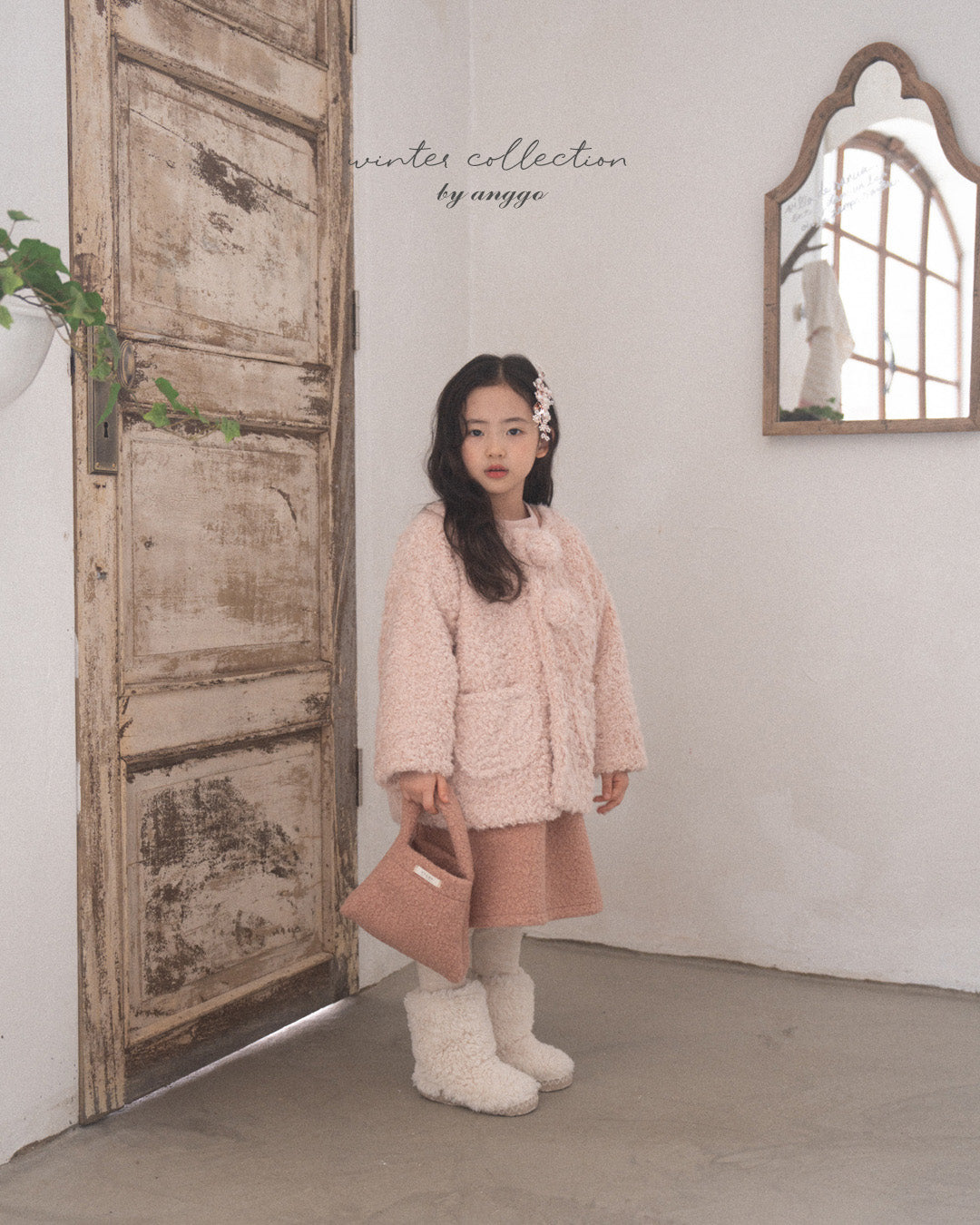 \限時預購/ 韓國童裝 AG25233 Yogurt Dress