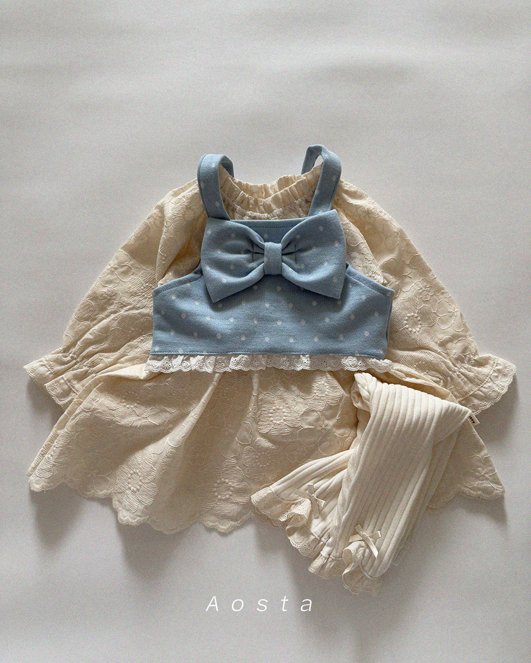 韓國童裝 26春 | AO26132 Ellin Dress