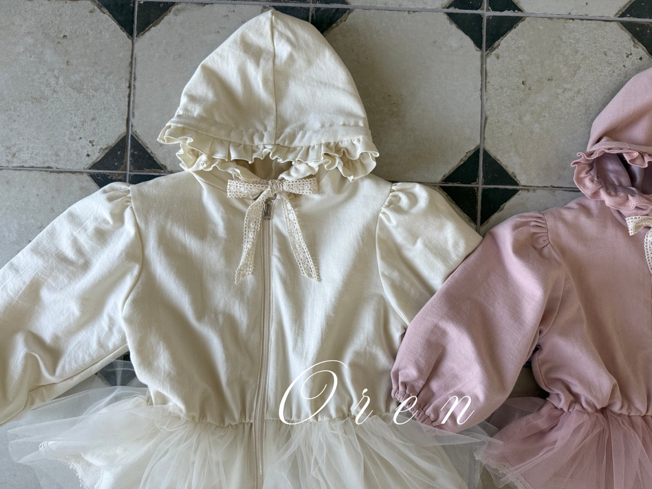 韓國童裝 25秋 | OR25331 Olivia Hooded Jumper