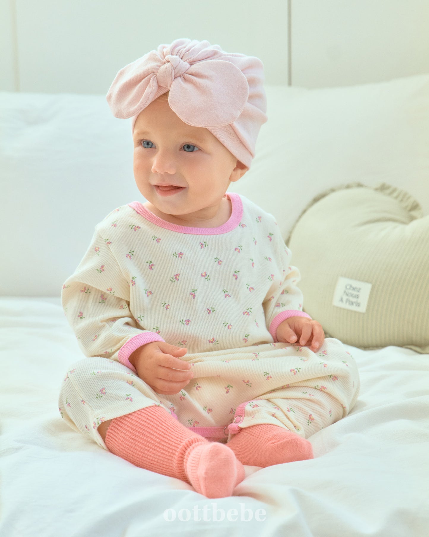 韓國童裝 | OT25336 Blossom Baby Suit