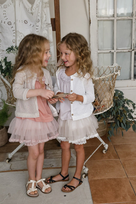 韓國童裝 26夏| FU21 Nets Cardigan 奈茲針織外套 (90-140cm)