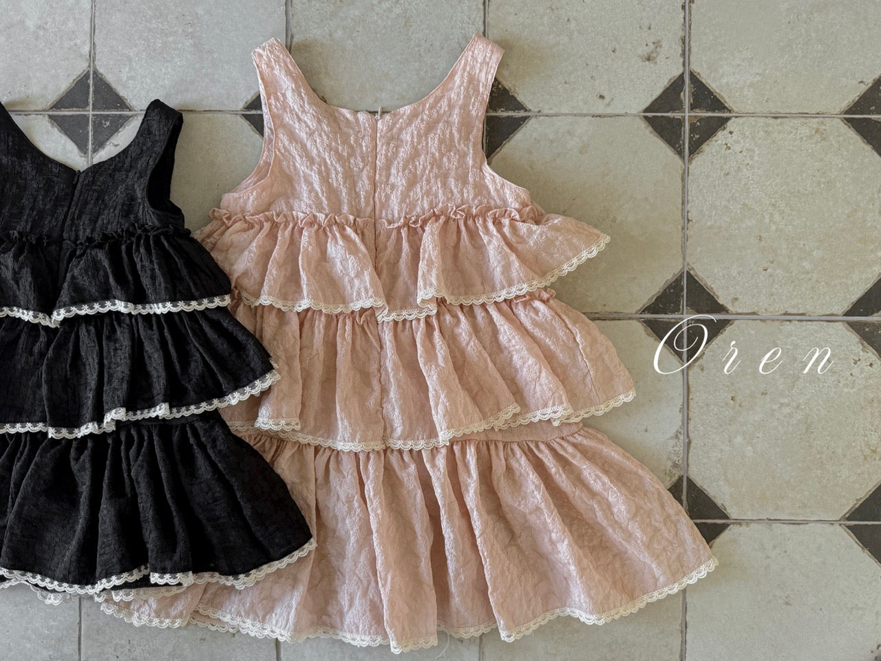 韓國童裝 25秋 | OR25334 Miel Lace OPS