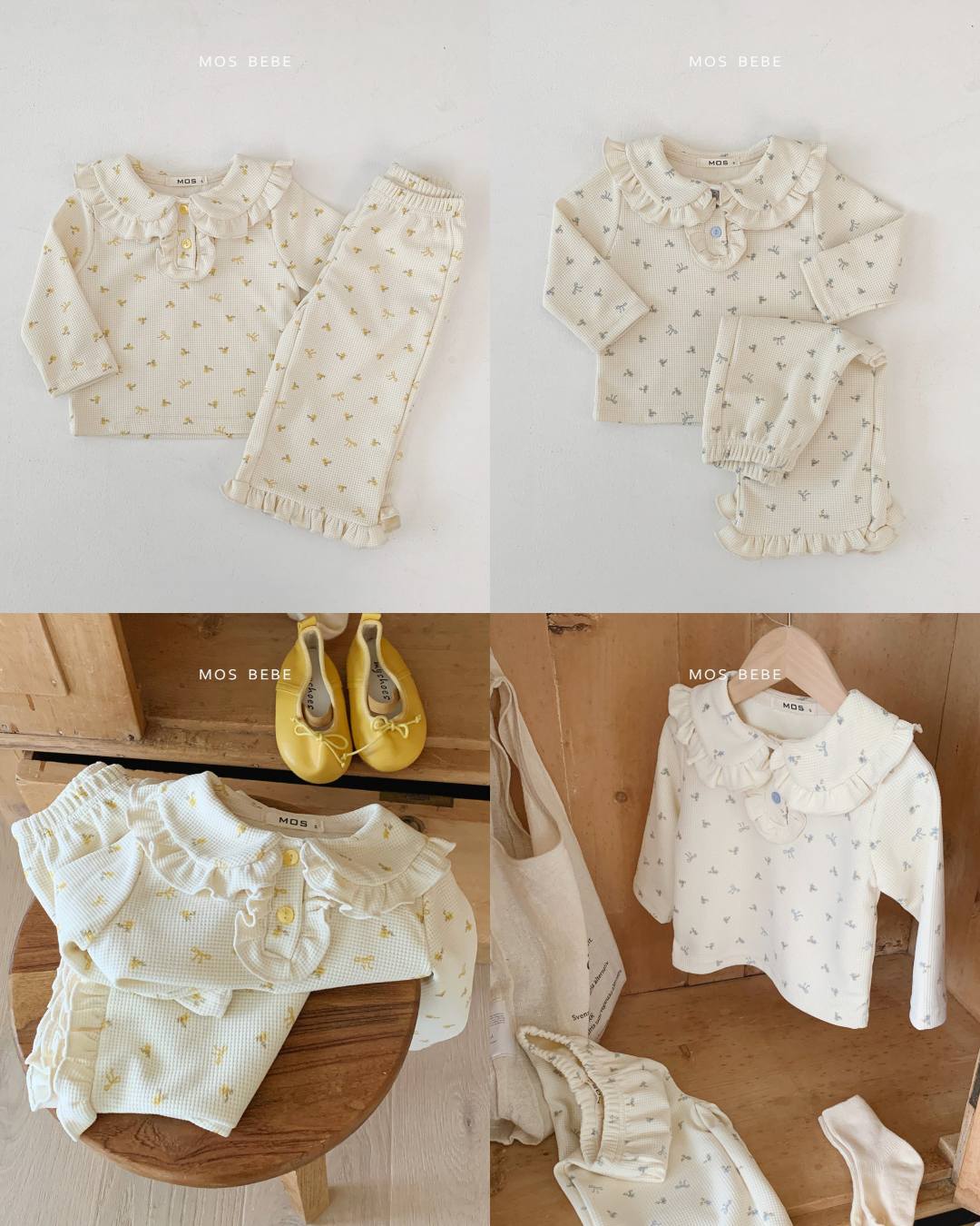 現貨▷ 韓國童裝 25春 | MS25103 FRILL SET (80-100)