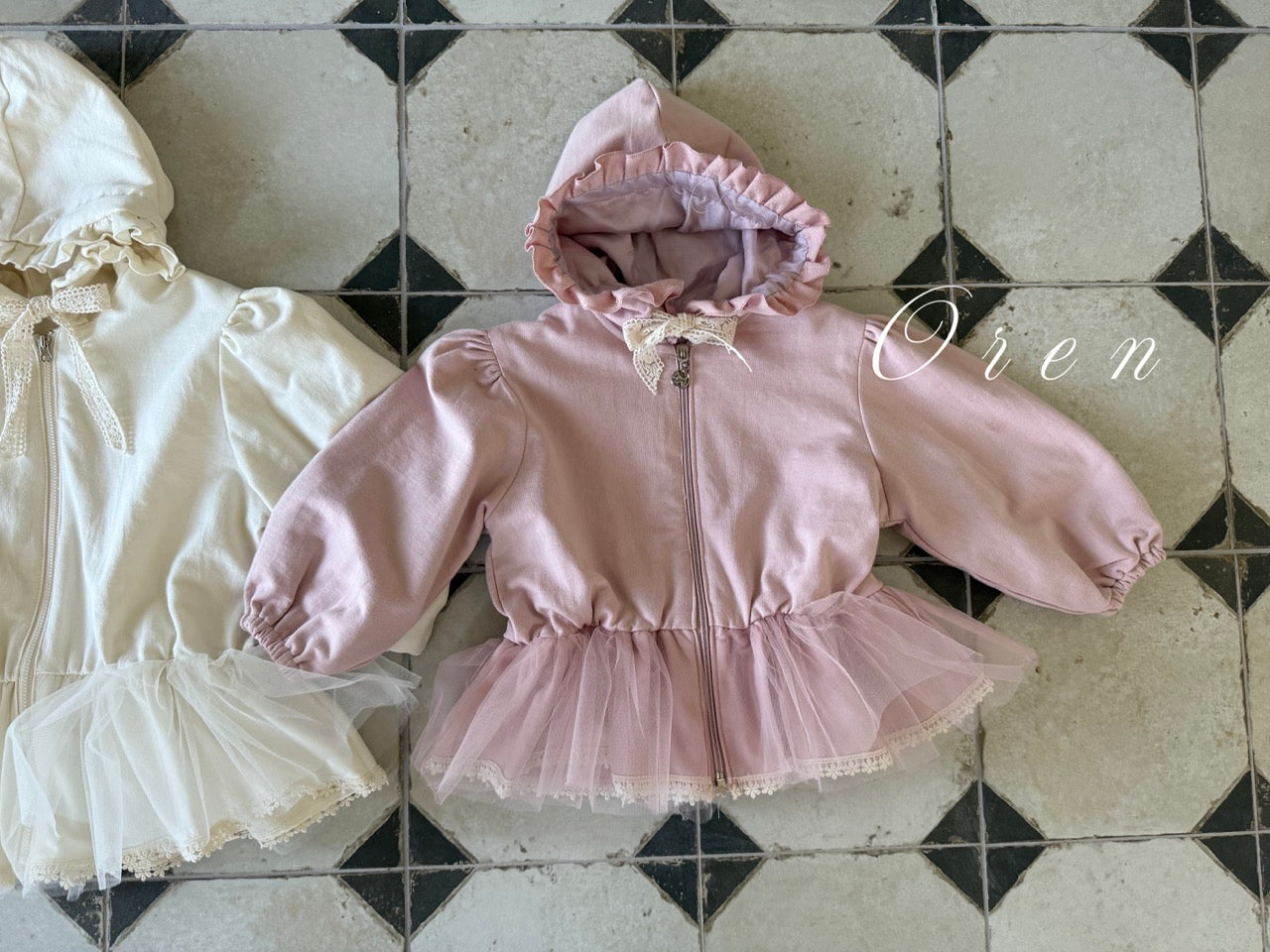 韓國童裝 25秋 | OR25331 Olivia Hooded Jumper