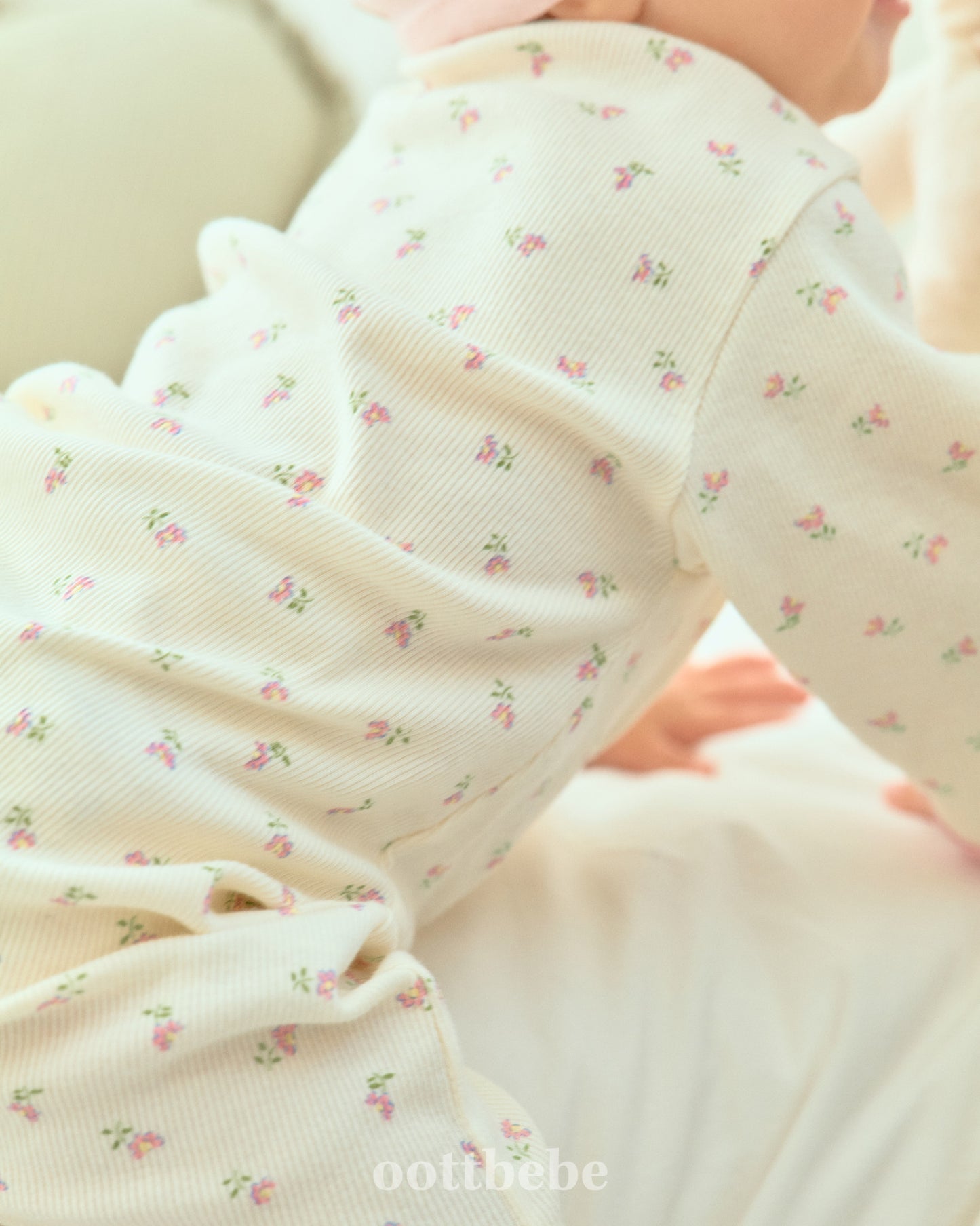 韓國童裝 | OT25336 Blossom Baby Suit