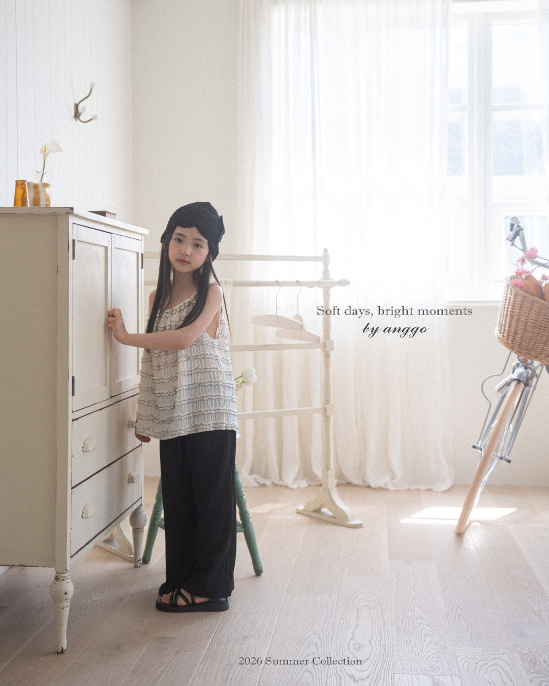 韓國童裝 26夏| AG11 Cake Sleeveless shirt (80-120cm)