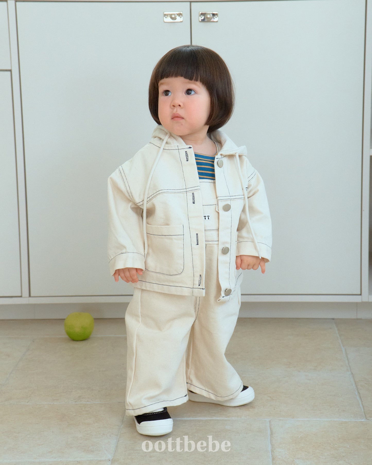 韓國童裝 | OT25327 Denim Overall