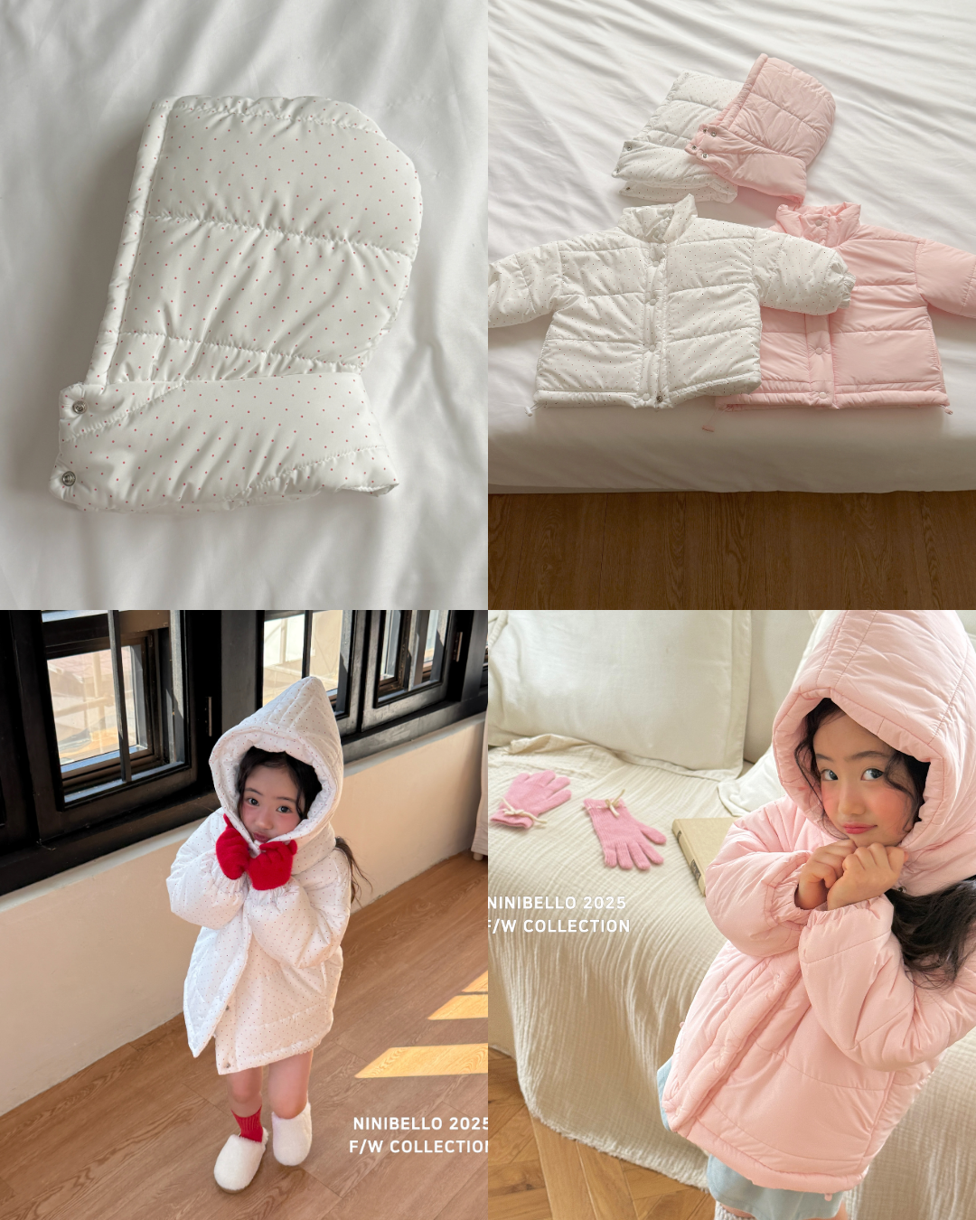 韓國童裝 25秋冬 | NB25453 Padding Hat