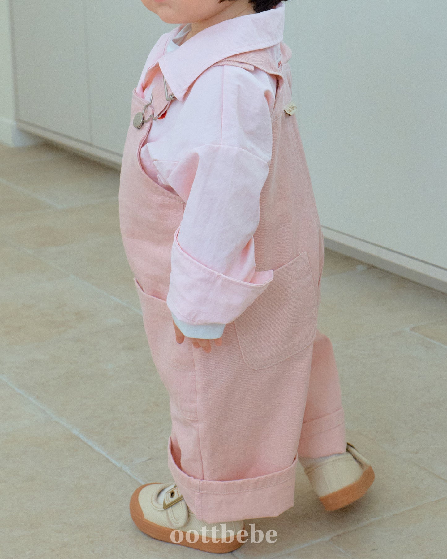韓國童裝 | OT25330 Kids Pastel Shirt Jacket