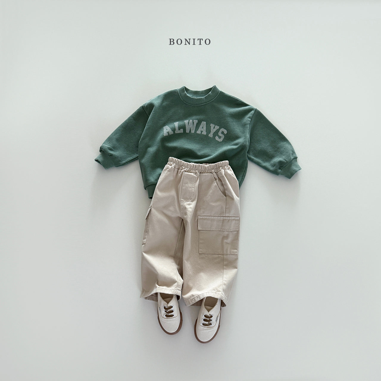 韓國童裝 25秋| BT25341 POCKET PANTS (70-140CM)
