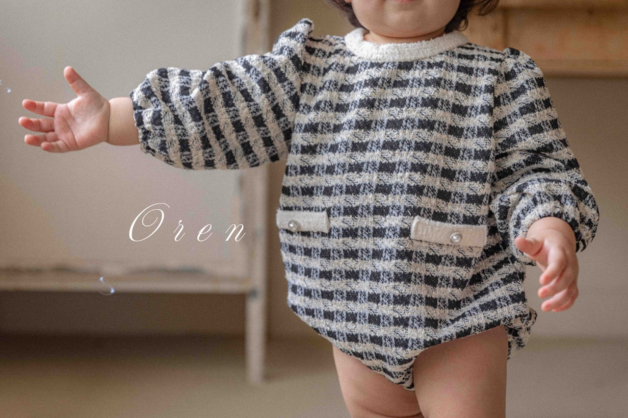 韓國童裝 25秋 | OR25311 Tweed Collection - Baby Suit