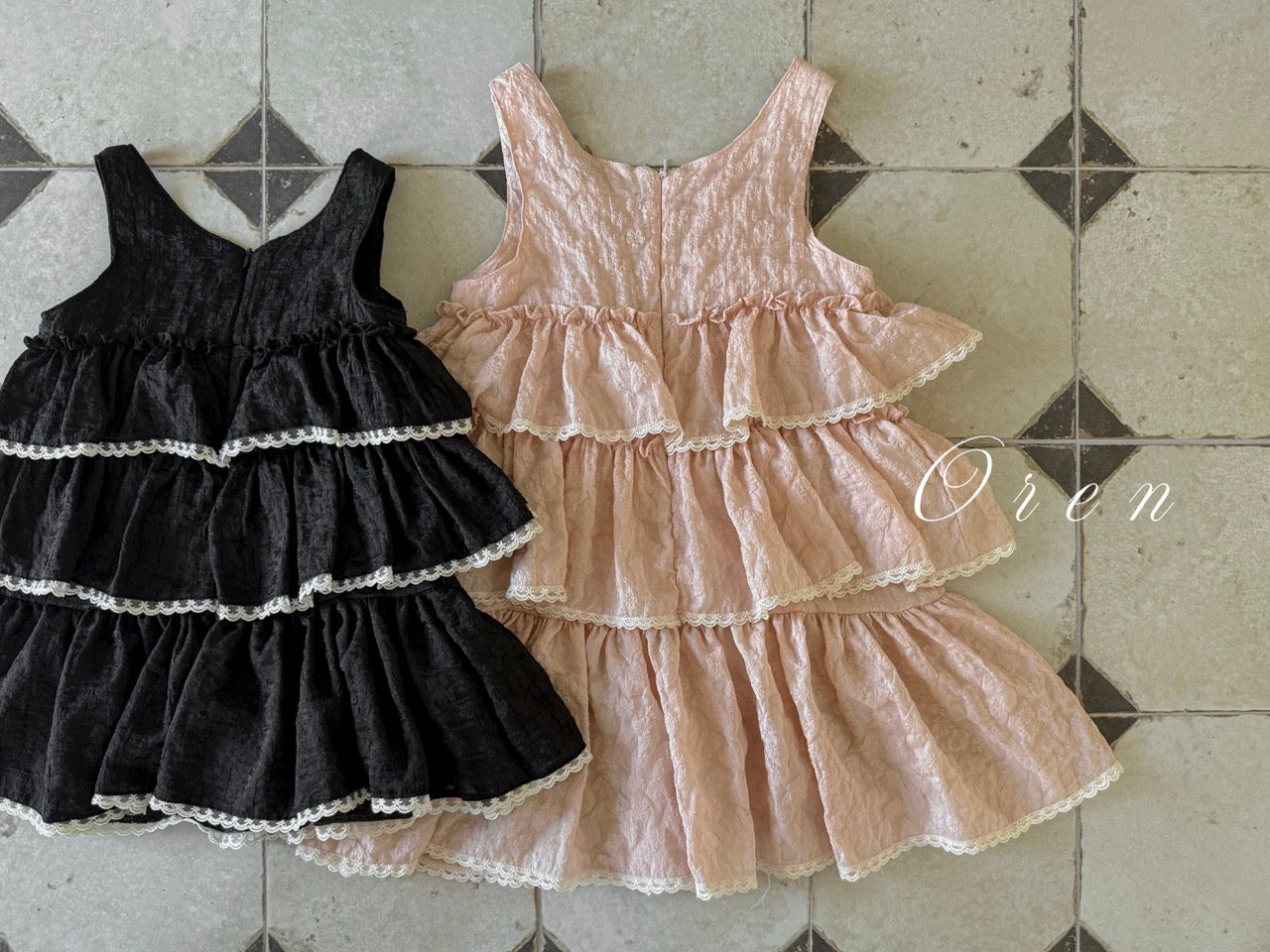 韓國童裝 25秋 | OR25334 Miel Lace OPS