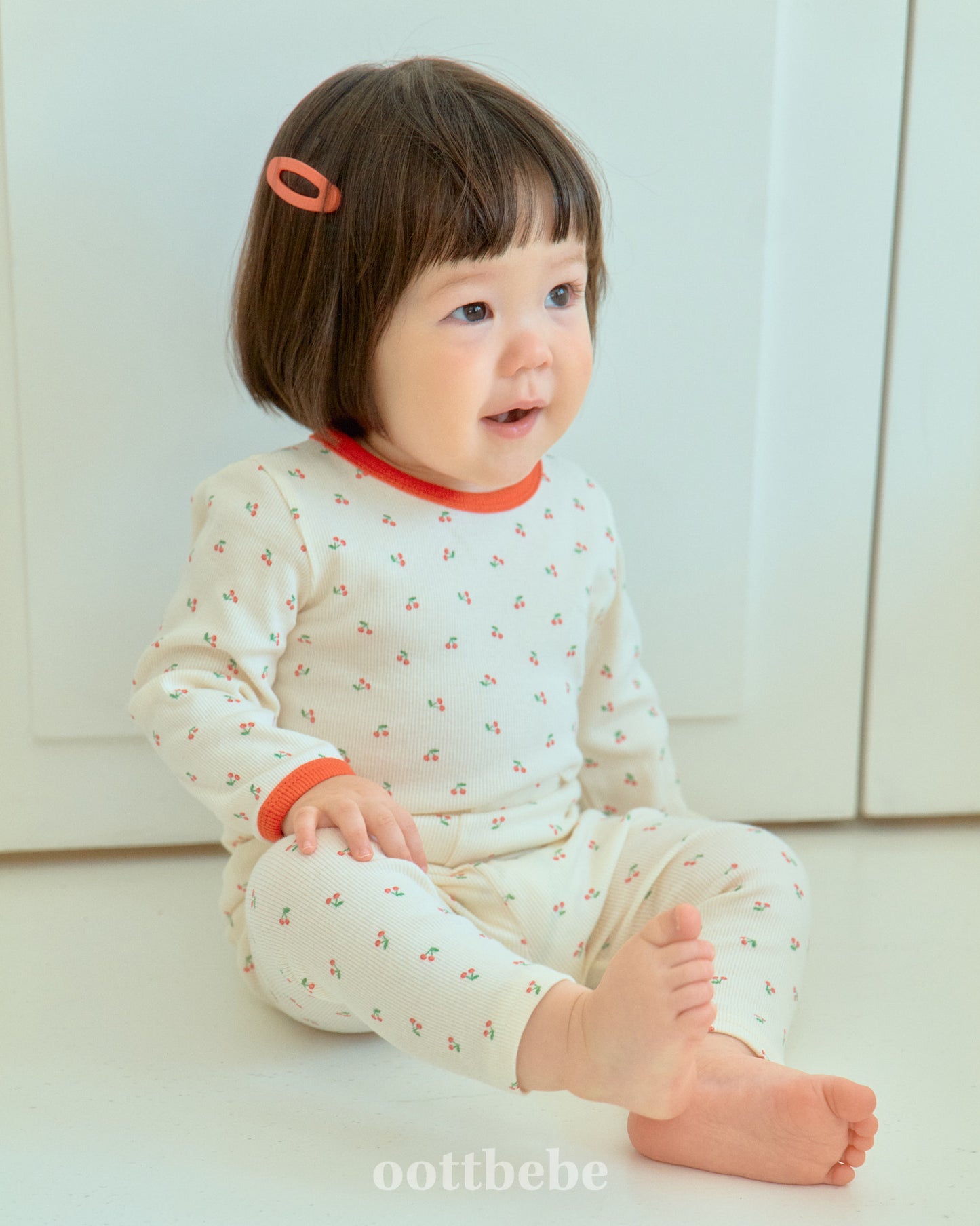 韓國童裝 | OT25341 Blossom Top and Bottom Set