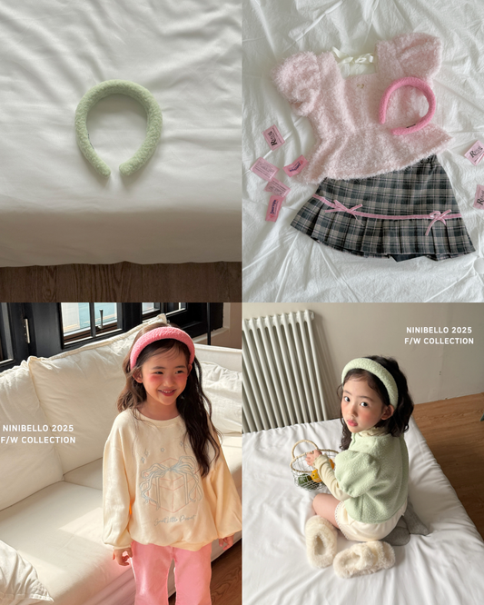韓國童裝 25秋冬 | NB25455 Headband