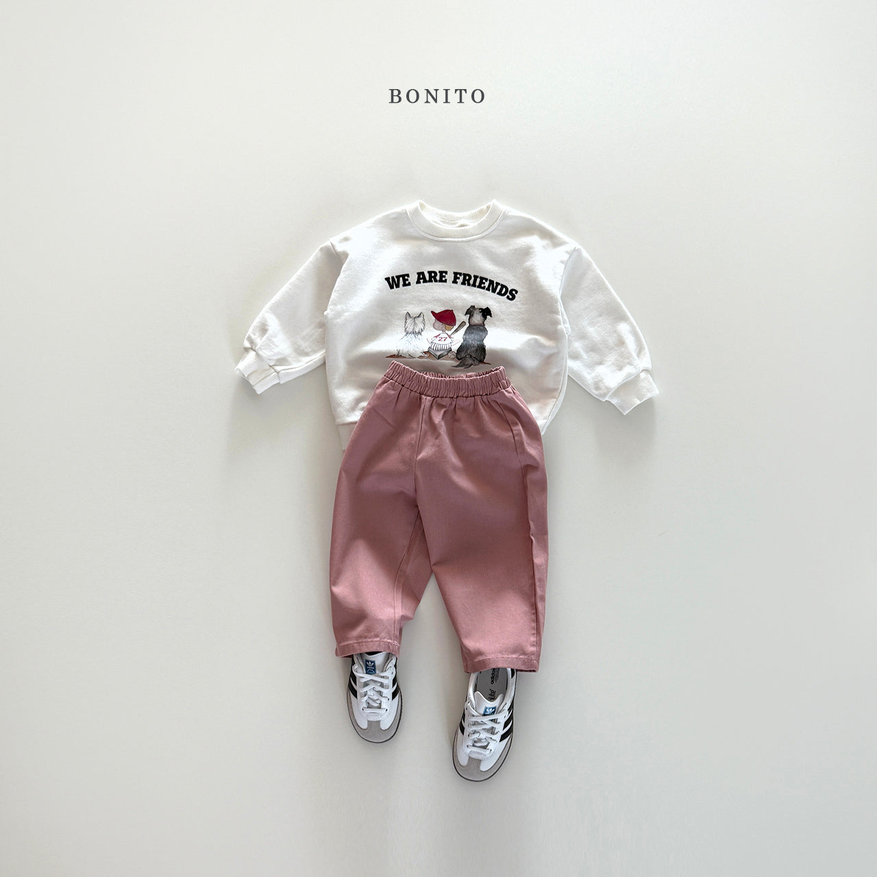 韓國童裝 25秋| BT25340 CHINO PANTS (70-140CM)