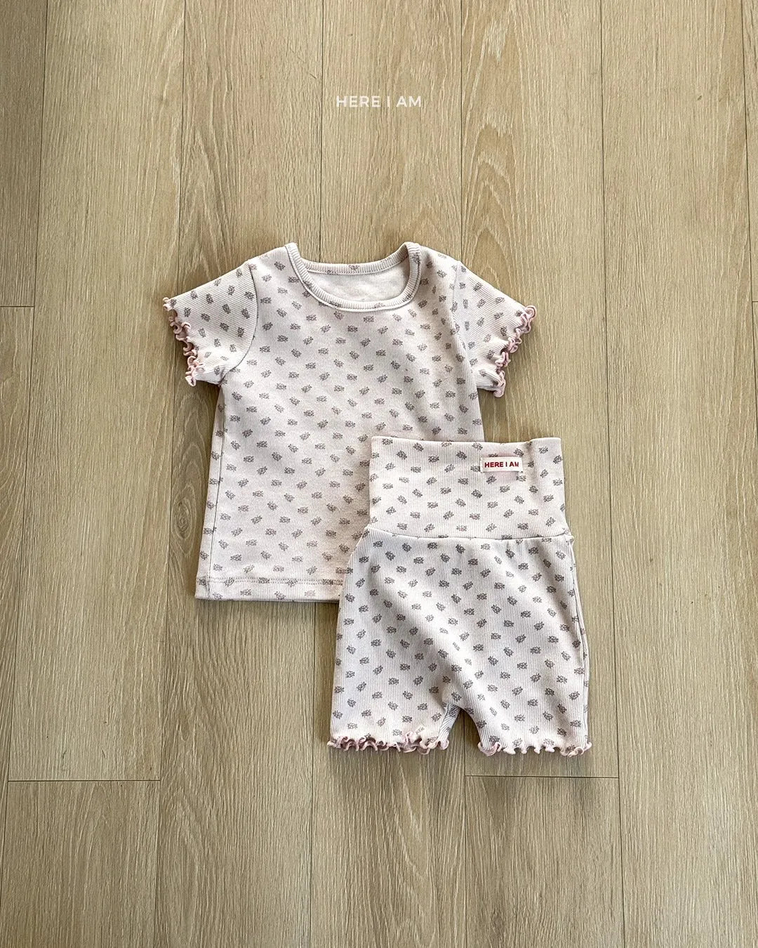 韓國童裝 26夏| HM20 Bloom Wave Loungewear Set