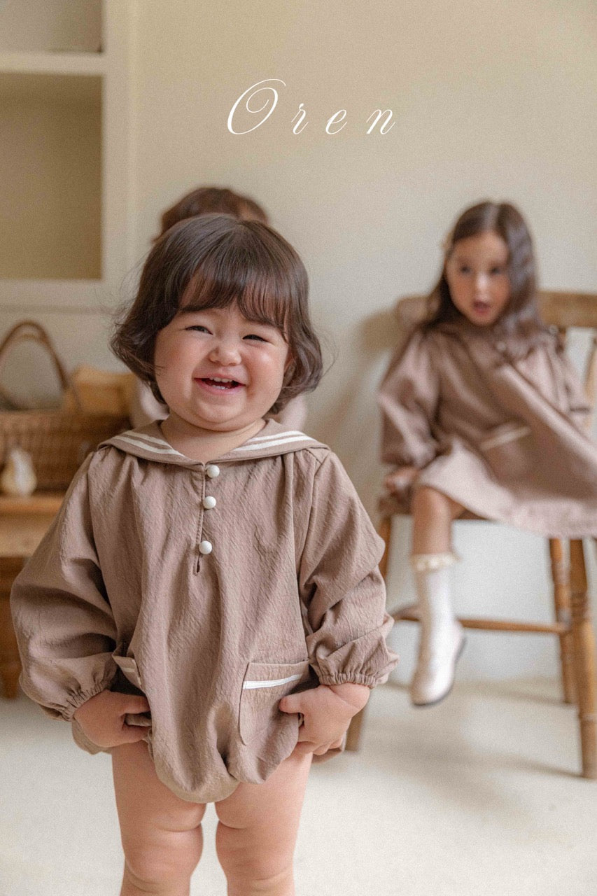 韓國童裝 25秋 | OR25312 Lucien Marine Collection - Baby Suit