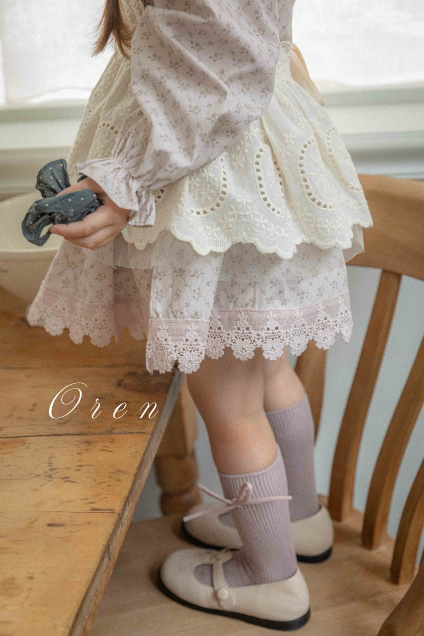 韓國童裝 25秋 | OR25348 Rose Bustier